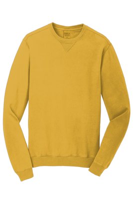 PC098 Port & Company Beach Wash Garment-Dyed Sweatshirt Dijon