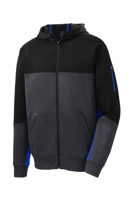 Sport-Tek - Tech Fleece Full-Zip Hooded Jacket