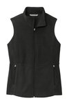 L152 Port Authority Ladies Accord Microfleece Vest Black