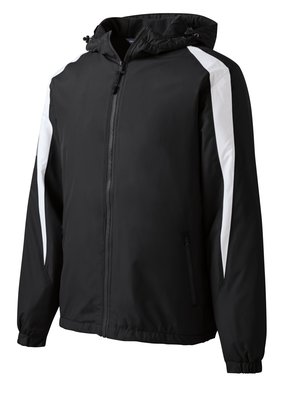 JST81 Sport-Tek Fleece-Lined Colorblock Jacket