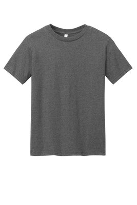 1301 American Apparel Relaxed T-Shirt Heather Charcoal