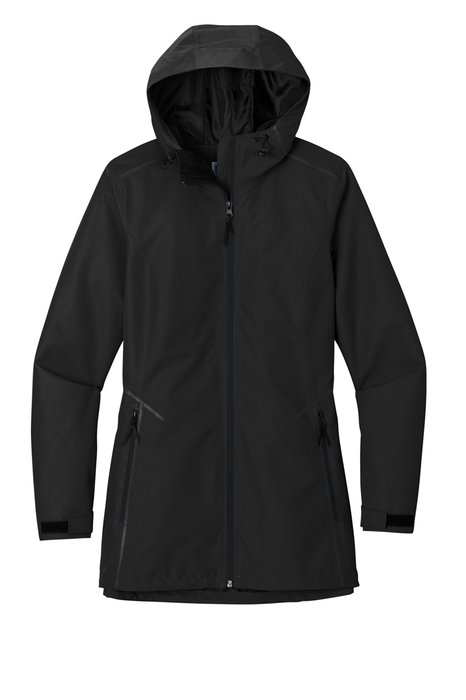 L920 Port Authority Ladies Collective Tech Outer Shell Jacket Deep Black