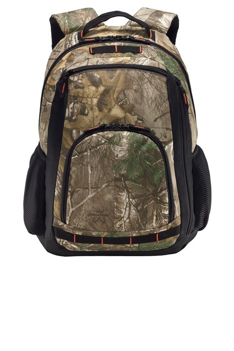 BG207C Port Authority Camo Xtreme Backpack Realtree Xtra/ Black
