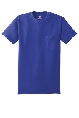 5590 Hanes Authentic 100% Cotton T-Shirt with Pocket