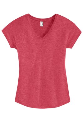 6750VL Anvil Ladies Tri-Blend V-Neck T-Shirt