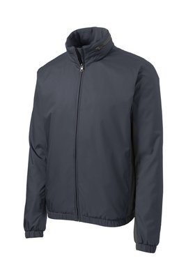 J330 Port Authority Core Colorblock Wind Jacket Battleship Grey/ Black