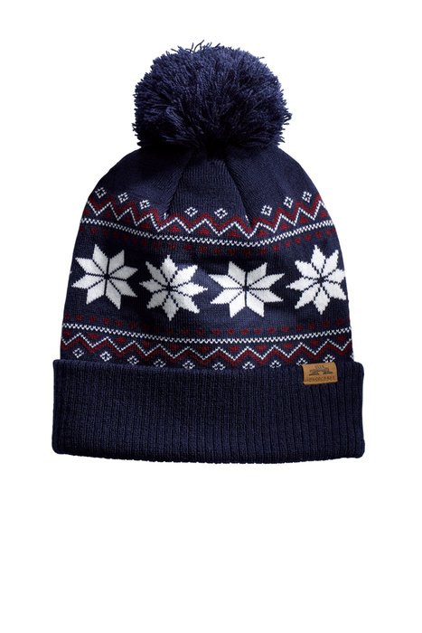 SPC12 LIMITED EDITION Spacecraft Wild Pom Beanie Nordic Navy