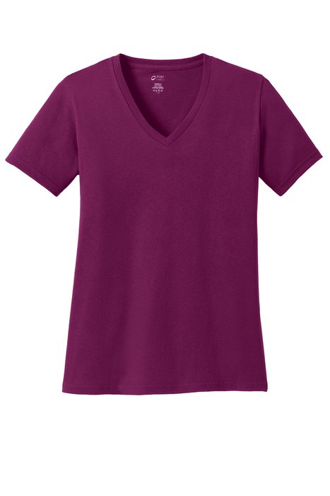 LPC54V Port & Company 5.4-ounce 100% Cotton T-Shirt Raspberry