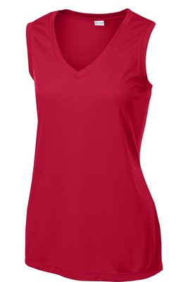 LST352 Sport-Tek 3.8-ounce 100% Polyester T-Shirt True Red
