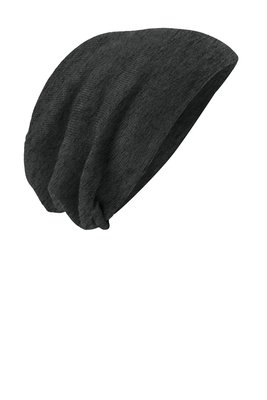 DT618 District Slouch Beanie Charcoal Heather