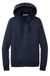 L814 Port Authority Ladies Smooth Fleece Hooded Jacket River Blue Navy
