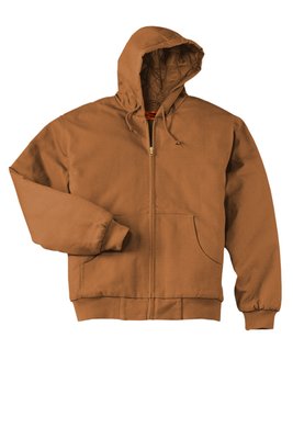 J763H CornerStone Duck Cloth Hooded Work Jacket