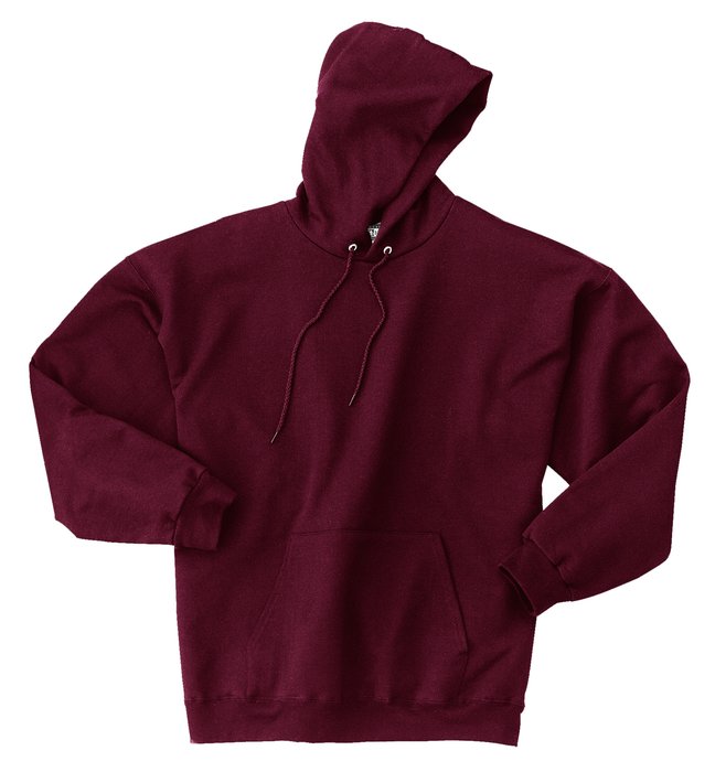 F170 Hanes Ultimate Cotton Pullover Hooded Sweatshirt Maroon