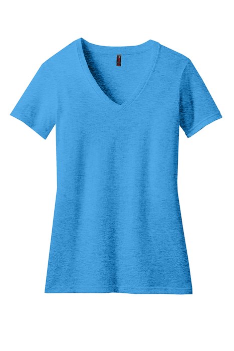 DM1190L District 4.3-ounce T-Shirt Heathered Bright Turquoise