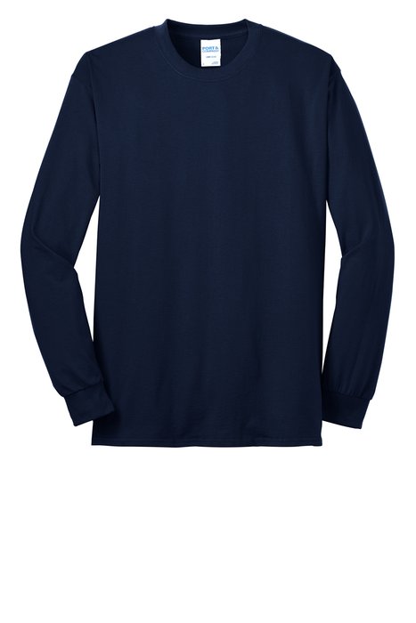 PC55LST Port & Company 5.5-ounce T-Shirt Navy