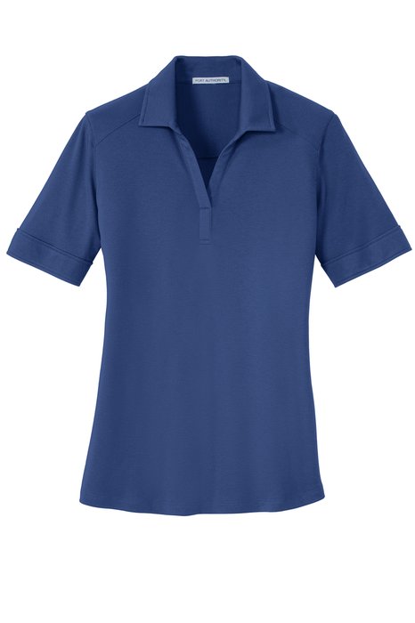 L5200 Port Authority 6.5-ounce Ladies Silk Touch Interlock Performance Polo Royal