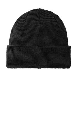 C955 Port Authority Thermal Knit Cuffed Beanie Deep Black