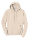 PC78H Port & Company Core Fleece Pullover Hooded Sweatshirt Natural