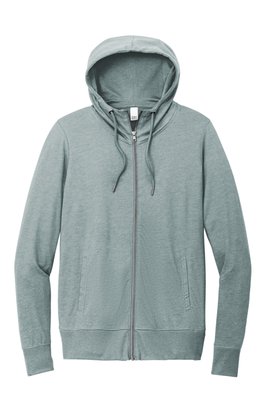 DT673 District Women's Featherweight French Terry Full-Zip Hoodie