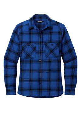 LW669 Port Authority Ladies Plaid Flannel Shirt