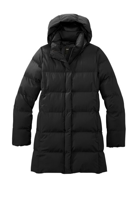 MM7213 Mercer+Mettle Women�s Puffy Parka Deep Black