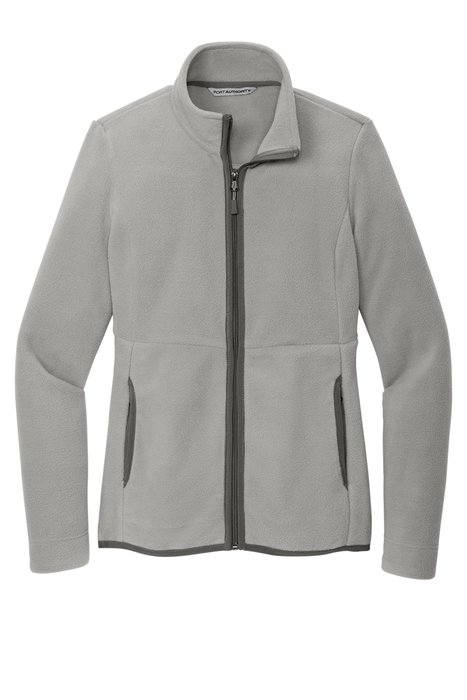 L110 Port Authority Ladies Connection Fleece Jacket Gusty Grey