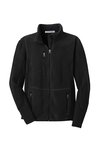 F227 Port Authority R-Tek Pro Fleece Full-Zip Jacket Black/ Black
