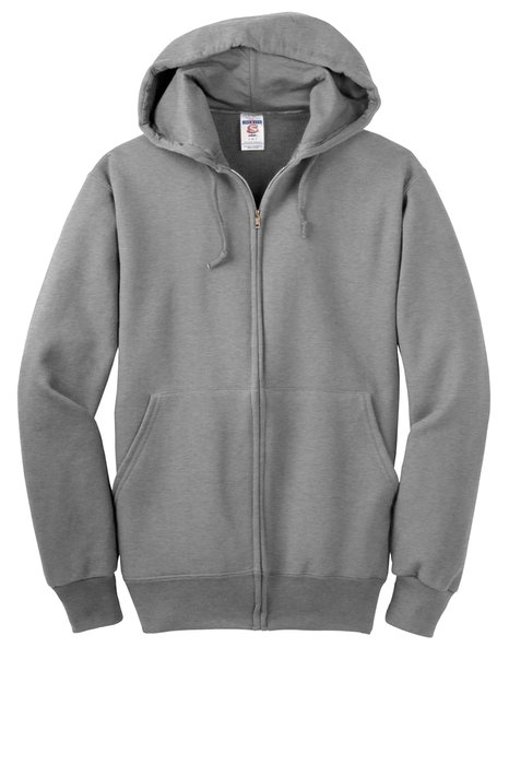 4999M JERZEES Super Sweats NuBlend Full-Zip Hooded Sweatshirt Oxford