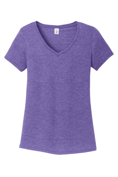 DM1350L District 4.5-ounce T-Shirt Purple Frost