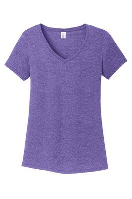 DM1350L District 4.5-ounce T-Shirt Purple Frost