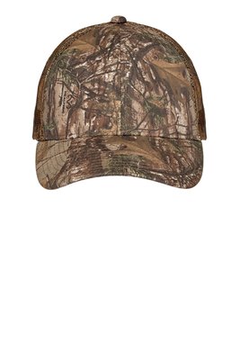 C869 Port Authority Pro Camouflage Series Cap with Mesh Back Realtree Xtra