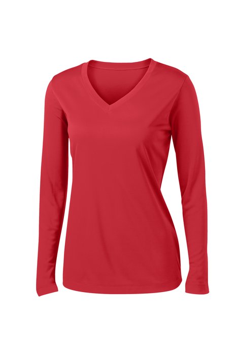 LST353LS Sport-Tek 3.8-ounce 100% Polyester T-Shirt True Red