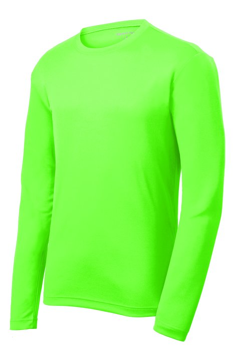 ST340LS Sport-Tek 3.8-ounce 100% Polyester T-Shirt Neon Green