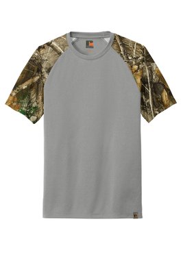 RU151 Russell Outdoors Realtree Colorblock Performance Tee