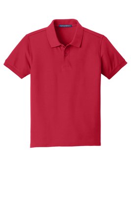 Y100 Port Authority Youth Core Classic Pique Polo