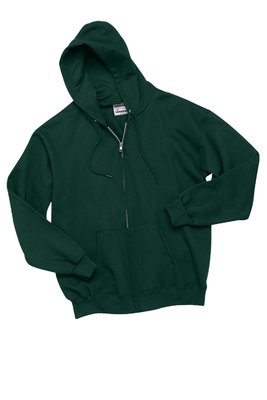 F283 Hanes Ultimate Cotton Full-Zip Hooded Sweatshirt