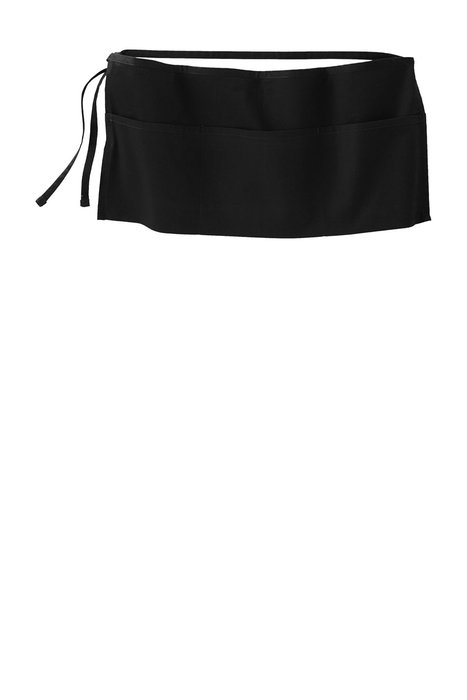 A702 Port Authority Easy Care Waist Apron with Stain Release Black