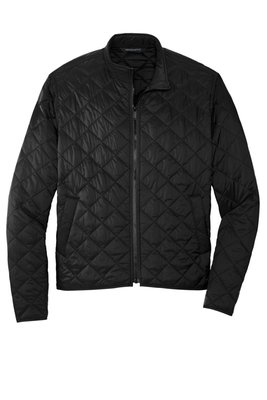 MM7200 MERCER+METTLE Quilted Full-Zip Jacket Deep Black
