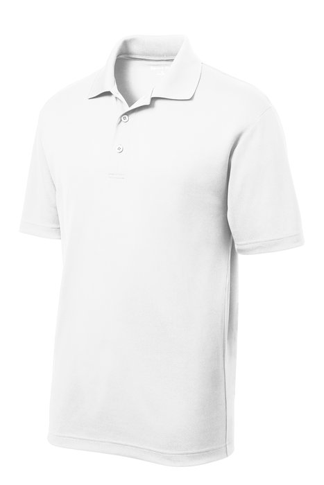 YST640 Sport-Tek 3.8-ounce Youth PosiCharge RacerMesh Polo White