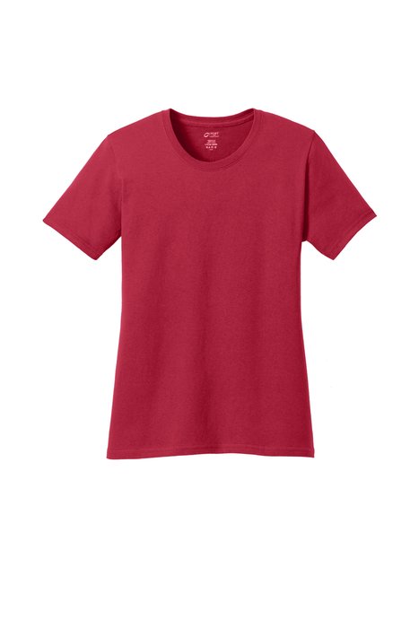 LPC54 Port & Company 5.4-ounce 100% Cotton T-Shirt Red