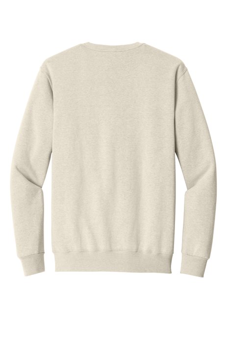 701M Jerzees Eco Premium Blend Crewneck Sweatshirt Sweet Cream Heather