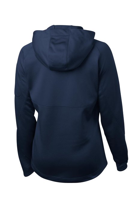 L248 Sport-Tek Ladies Tech Fleece Full-Zip Hooded Jacket True Navy