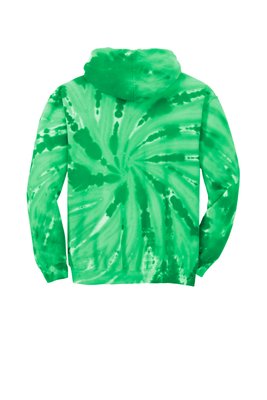PC146Y Port & Company Youth Tie-Dye Pullover Hooded Sweatshirt Kelly