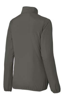 L344 Port Authority Ladies Zephyr Full-Zip Jacket Grey Steel