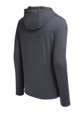 ST870 Sport-Tek Circuit Hooded Full-Zip Graphite