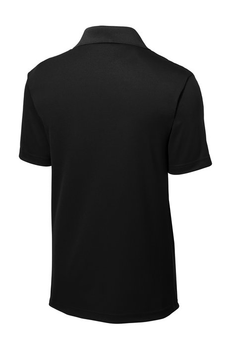 ST640P Sport-Tek 3.8-ounce PosiCharge RacerMesh Pocket Polo Black