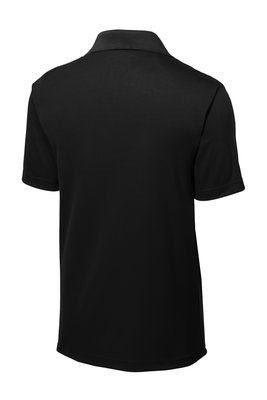 ST640P Sport-Tek 3.8-ounce PosiCharge RacerMesh Pocket Polo Black