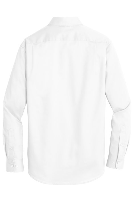 S663 Port Authority SuperPro Twill Shirt White