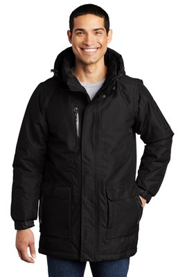 J799 Port Authority Heavyweight Parka Black
