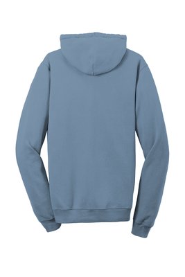 PC098H Port & Company Beach Wash Garment-Dyed Pullover Hooded Sweatshirt Denim Blue